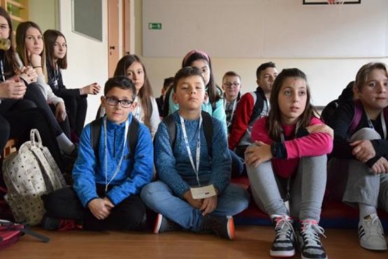  Grafika #28: Erasmus + Project "Second life" First day in Poland. grafika