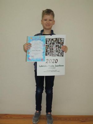  Grafika #2: NAGRODY w Miejskim Konkursie Plastycznym ,,Lęborska Maska Jasełkowa grafika