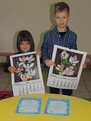  Grafika #1: NAGRODY w Miejskim Konkursie Plastycznym ,,Lęborska Maska Jasełkowa grafika