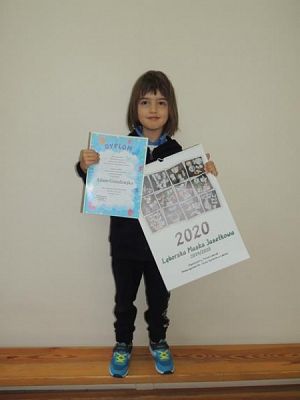  Grafika #3: NAGRODY w Miejskim Konkursie Plastycznym ,,Lęborska Maska Jasełkowa grafika