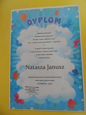  Grafika #7: NAGRODY w Miejskim Konkursie Plastycznym ,,Lęborska Maska Jasełkowa grafika