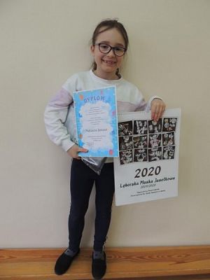  Grafika #8: NAGRODY w Miejskim Konkursie Plastycznym ,,Lęborska Maska Jasełkowa grafika