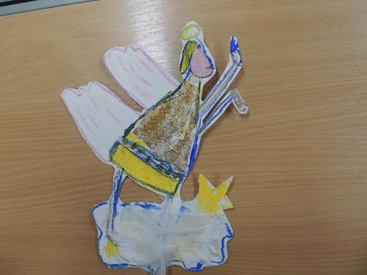  Grafika #14: NAGRODY w Miejskim Konkursie Plastycznym ,,Lęborska Maska Jasełkowa grafika