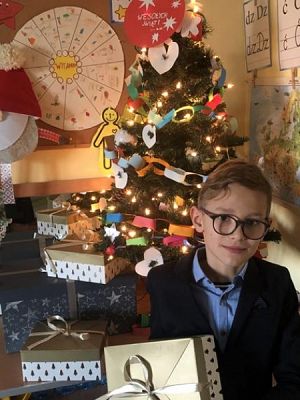  Grafika #34: Wigilie klasowe i wspólne kolędowanie - fotorelacja grafika