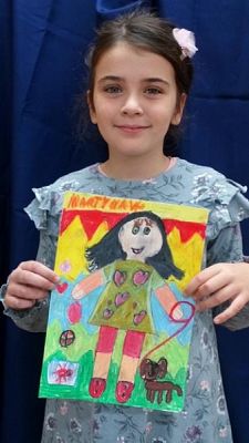  Grafika #1: AUTOPORTRETY W KLASIE PIERWSZEJ grafika