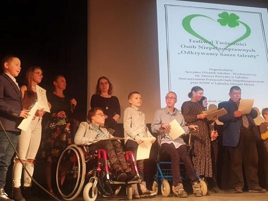  Grafika #4: Festiwal Twórczości Osób Niepełnosprawnych "Odkrywamy nasze talenty" grafika