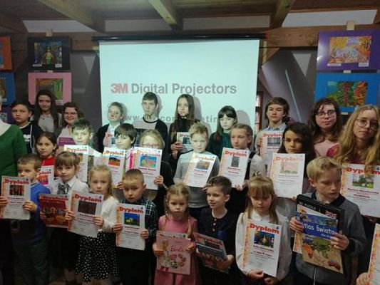  Grafika #4: WYRÓŻNIENIE W XXIV Pomorskim Konkursie Plastycznym ,,Jesień na Kaszubach grafika