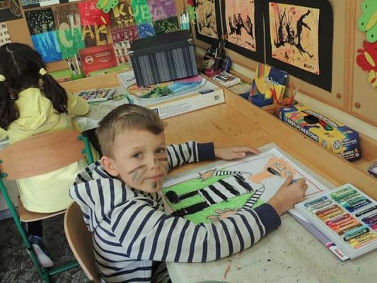  Grafika #1: Kółko plastyczne klas I-III grafika