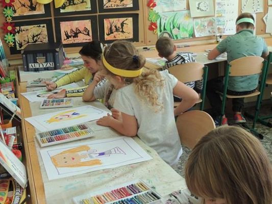  Grafika #5: Kółko plastyczne klas I-III grafika