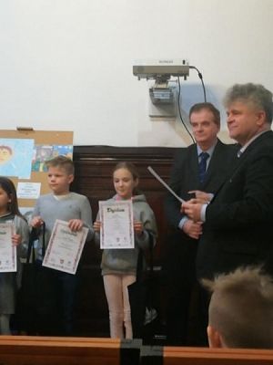  Grafika #3: Wyróżnienia w Powiatowym Konkursie Plastycznym "Nie pal przy mnie, proszę" grafika