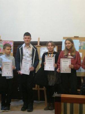  Grafika #4: Wyróżnienia w Powiatowym Konkursie Plastycznym "Nie pal przy mnie, proszę" grafika