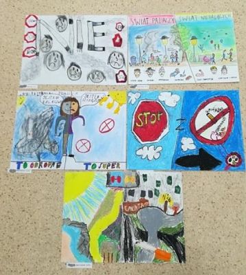  Grafika #6: Szkolny konkurs plastyczny "Nie pal przy mnie, proszę" grafika