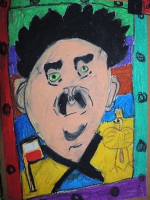  Grafika #3: Józef Piłsudski oczami dzieci grafika