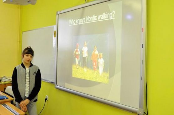  Grafika #4: Nordic Walking English classes! grafika