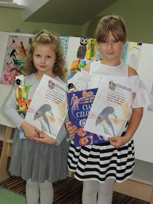  Grafika #4: WYRÓŻNIENIA w Miejskim Konkursie Plastycznym ,,Zakładka do książki grafika