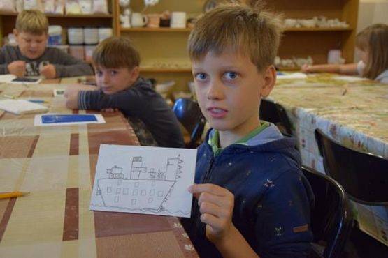  Grafika #7: Wycieczka kaszubska do Wejherowa grafika