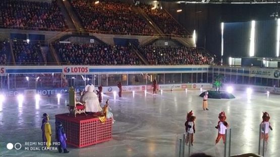  Grafika #1: Niezwykłe przygody Sindbada żeglarza - rewia na lodzie grafika