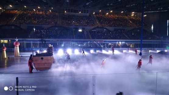  Grafika #16: Niezwykłe przygody Sindbada żeglarza - rewia na lodzie grafika