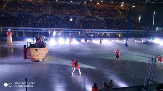  Grafika #22: Niezwykłe przygody Sindbada żeglarza - rewia na lodzie grafika