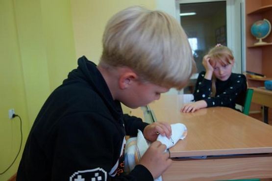  Grafika #14: DZIEŃ CHŁOPAKA W KLASIE 5 B grafika