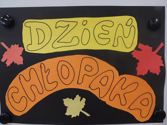  Grafika #22: DZIEŃ CHŁOPAKA W KLASIE PIERWSZEJ grafika