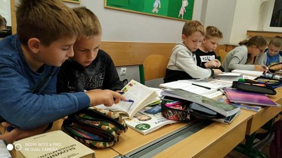  Grafika #4: Dzień Buziek w klasie IIIa - ortografia grafika