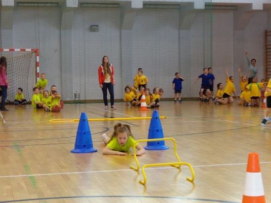  Grafika #13: Konkurs Sportowy dla klas I-III Kto z nas lepiej i prędzej grafika