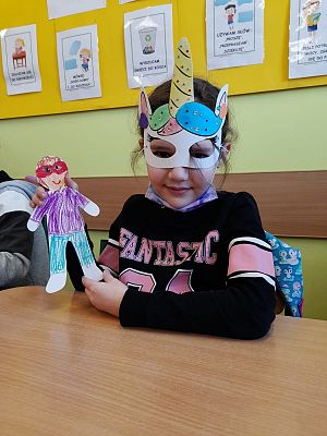 Karnawałowe Dzieła Pierwszoklasistów grafika