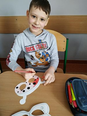 Karnawałowe Dzieła Pierwszoklasistów grafika