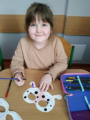 Karnawałowe Dzieła Pierwszoklasistów grafika