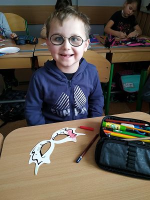 Karnawałowe Dzieła Pierwszoklasistów grafika