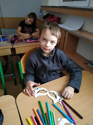 Karnawałowe Dzieła Pierwszoklasistów grafika