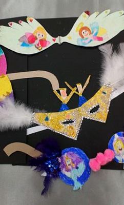  Grafika #7: Konkurs Plastyczny ,,Lęborska Maska Jasełkowa grafika