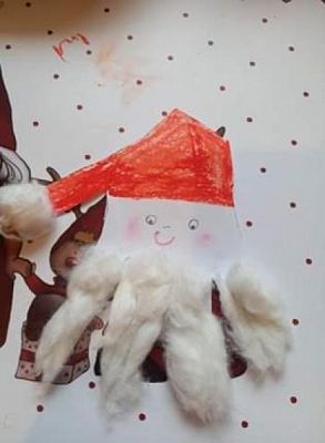  Grafika #4: PALUSZKOWE MIKOŁAJE KLASY 1b grafika