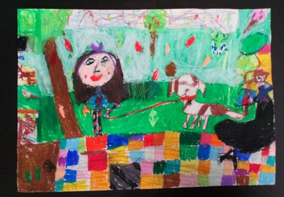  Grafika #4: Konkurs plastyczny ,,Mój przyjaciel grafika