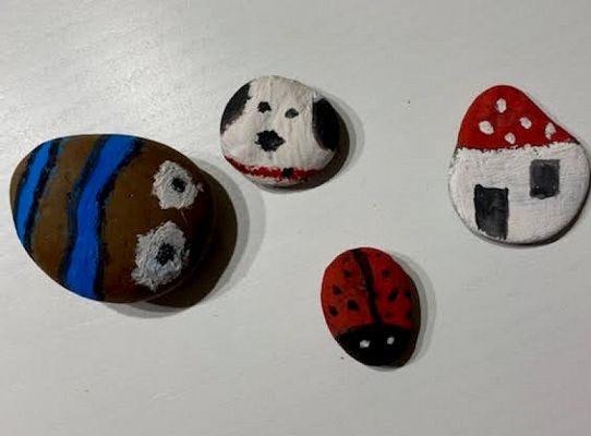  Grafika #0: "Kamienne Cudaki" klasy Ia - fotorelacja z zajęć online grafika