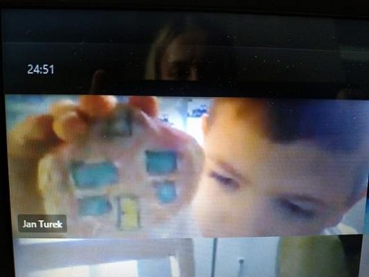  Grafika #2: "Kamienne Cudaki" klasy Ia - fotorelacja z zajęć online grafika