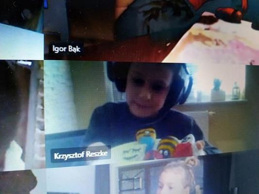  Grafika #3: "Kamienne Cudaki" klasy Ia - fotorelacja z zajęć online grafika