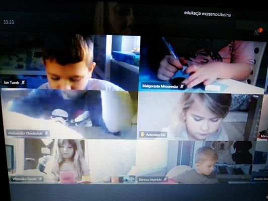  Grafika #5: "Kamienne Cudaki" klasy Ia - fotorelacja z zajęć online grafika