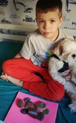  Grafika #12: "Kamienne Cudaki" klasy Ia - fotorelacja z zajęć online grafika