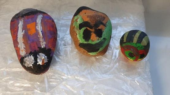  Grafika #16: "Kamienne Cudaki" klasy Ia - fotorelacja z zajęć online grafika