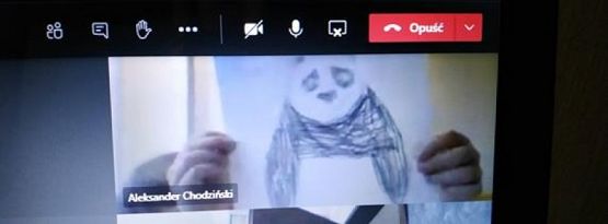  Grafika #4: Uczniowie klasy Ia świętują Dzień Pluszowego Misia - fotorelacja z zajęć online grafika