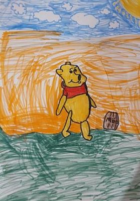  Grafika #12: Uczniowie klasy Ia świętują Dzień Pluszowego Misia - fotorelacja z zajęć online grafika