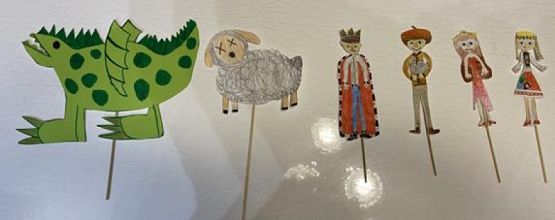  Grafika #5: Kukiełkowa bajka o złym smoku, pięknej krakowiance i sprytnym Kubie grafika