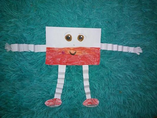  Grafika #6: FLAGUSIE w wykonaniu uczniów klasy 1a grafika