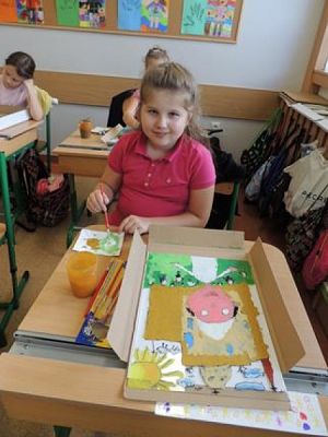  Grafika #3: NAGRODY w Powiatowym Konkursie Plastycznym ,,Jan Paweł II – Totus Tuus grafika