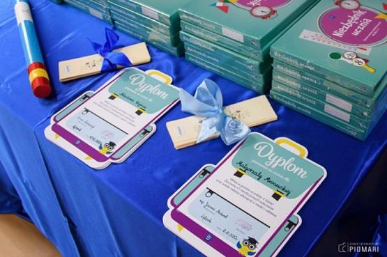  Grafika #0: PASOWANIE UCZNIÓW KLAS PIERWSZYCH - fotorelacja z 12 października 2020 roku grafika