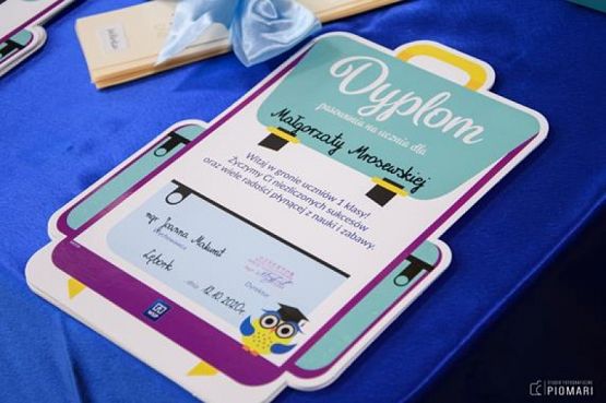  Grafika #5: PASOWANIE UCZNIÓW KLAS PIERWSZYCH - fotorelacja z 12 października 2020 roku grafika