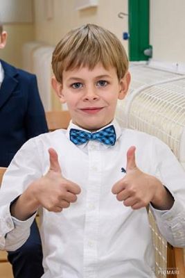  Grafika #9: PASOWANIE UCZNIÓW KLAS PIERWSZYCH - fotorelacja z 12 października 2020 roku grafika