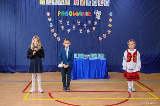  Grafika #16: PASOWANIE UCZNIÓW KLAS PIERWSZYCH - fotorelacja z 12 października 2020 roku grafika